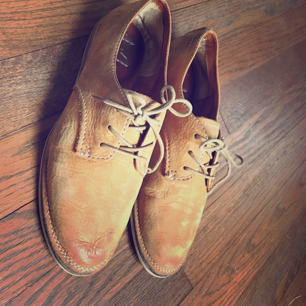 Frye leather shoes
